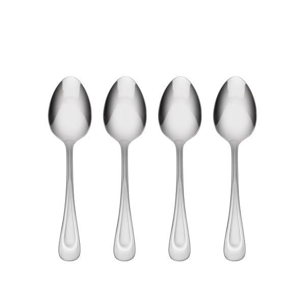 Lenox Oneida Satin Sand Dune Everyday Flatware Dinner Spoons, Set of 4 Metallic, STAINLESS METAL B641004C