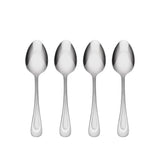 Lenox Oneida Satin Sand Dune Everyday Flatware Dinner Spoons, Set of 4 Metallic, STAINLESS METAL B641004C