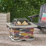 Christopher Knight Home® - Noble House - Corporal Square Fire Pit