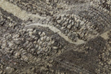 Feizy Rugs Navaro Wool/Viscose Hand Woven Scandinavian Rug Gray/Taupe/Ivory 2' x 3'