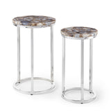 Onyx Agate Top Nesting Table