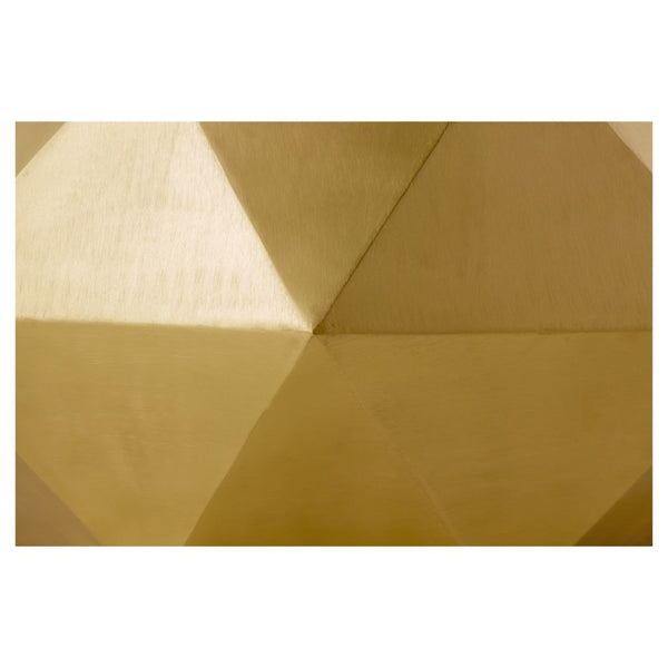 Pasargad Home Kronos Diamond Shape Coffee Table – Modern Brass Accent For Chic Living Spaces Gold Iron Prr-041brs