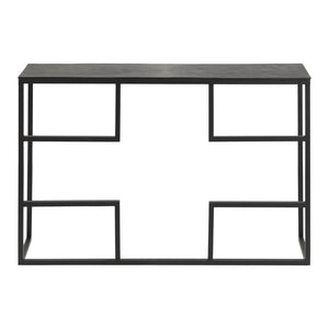Atlas Aperio Console Table - Sculptural Iron & Aluminium Design, Modern Geometric Style for Narrow Spaces TA11005-01