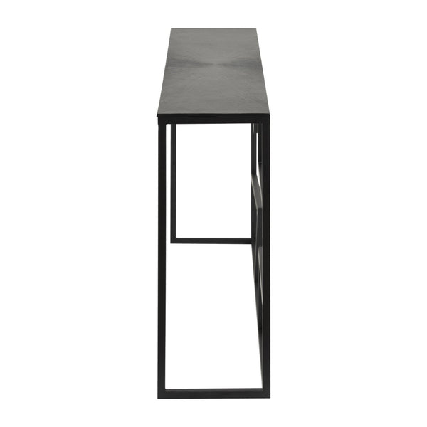 Atlas Aperio Console Table - Sculptural Iron & Aluminium Design, Modern Geometric Style for Narrow Spaces TA11005-01