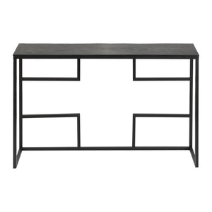 Atlas Aperio Console Table - Sculptural Iron & Aluminium Design, Modern Geometric Style for Narrow Spaces TA11005-01