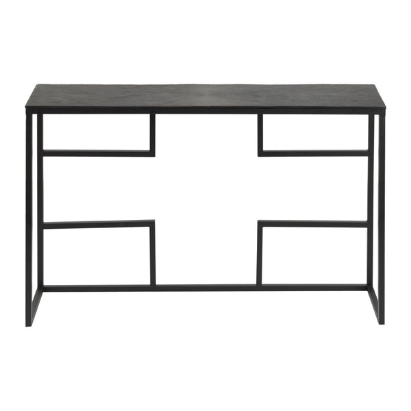 Atlas Aperio Console Table - Sculptural Iron & Aluminium Design, Modern Geometric Style for Narrow Spaces TA11005-01