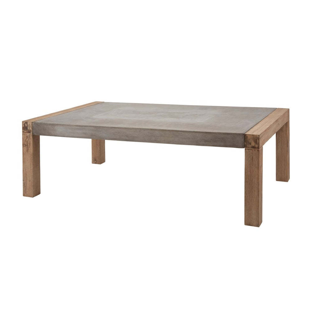 Atlas Arctic Coffee Table - Modern Polished Concrete Design for Stylish Living Rooms and Office Spaces TA11006-01