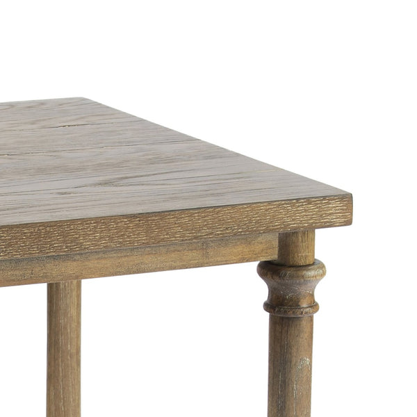 Atlas Beacon Hill Accent Table - Rustic Natural Wood, Versatile Storage & Stylish Design for Any Room TA11011-01