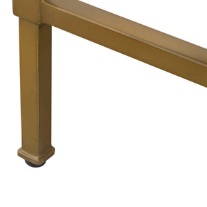 Atlas Blain Coffee Table - Luxurious White Marble & Antique Brass Frame, Modern Design for Elegant Living Spaces TA11017-01