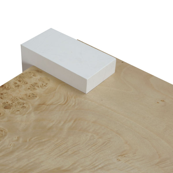 Atlas Bromo Coffee Table - Artisan Crafted Bleached Burl with Modern Design for Stylish Living Spaces TA11025-02