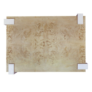 Atlas Bromo Coffee Table - Artisan Crafted Bleached Burl with Modern Design for Stylish Living Spaces TA11025-02