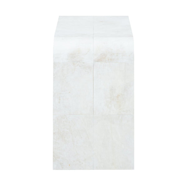 Atlas Burton Nesting Table Set of 2 - Elegant Parchment Finish for Stylish Versatility in Any Space TA11031-01S