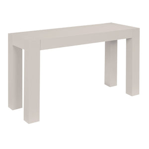 Atlas Calamar Console Table – Sleek Parsons Design Ideal for Entryways, Hallways, or Compact Spaces White TA11032-01