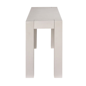 Atlas Calamar Console Table – Sleek Parsons Design Ideal for Entryways, Hallways, or Compact Spaces White TA11032-01