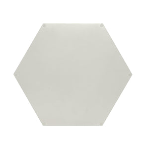 Atlas Clearwater Dining Table - Coastal-Inspired Shoji White Design with Glass Top & Rattan Accents TA11046-01