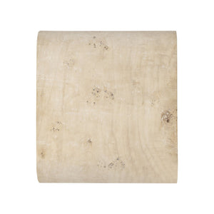 Atlas Clip Accent Table - Elegant White Burl Design for Modern Living Spaces, Easy to Move and Style TA11047-01