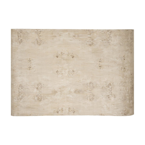 Atlas Clip Coffee Table - Modern White Burl with Sculptural Design, Perfect for Minimalist Living Spaces TA11048-01