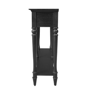 Atlas Conrad Console Table in Kettle Black - Sleek Design with Elegant Storage for Any Space! TA11051-01