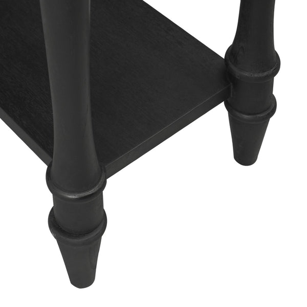 Atlas Conrad Console Table in Kettle Black - Sleek Design with Elegant Storage for Any Space! TA11051-01
