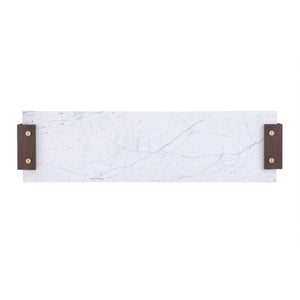Atlas Corsa Console Table - Mid-Century Elegance with Walnut Base & Marble Top for Modern Interiors TA11053-01