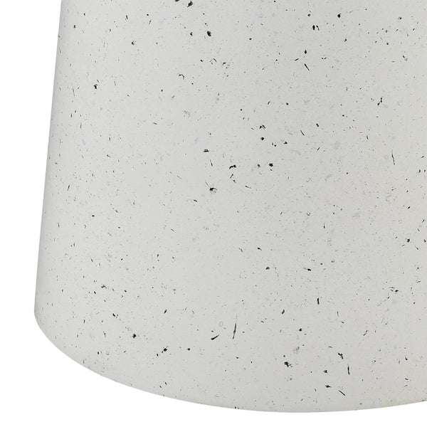 Atlas Dash Compact Accent Table – Versatile White Side Table Perfect for Small Spaces and Modern Décor TA11065-01