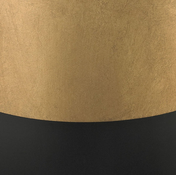Atlas Draper Accent Table - Glamorous Drum Design with Two-Tone Finish for Modern Elegance & Versatility TA11068-01