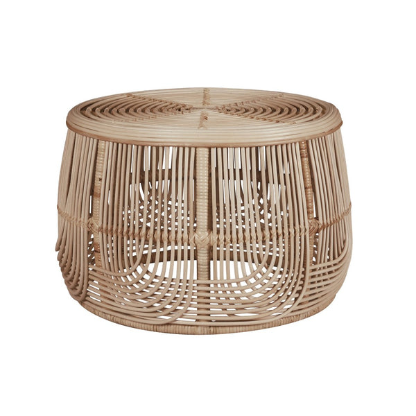 Atlas Etna Coffee Table - Handwoven Rattan Accent Table with Coastal Charm for Stylish Living Spaces TA11074-01