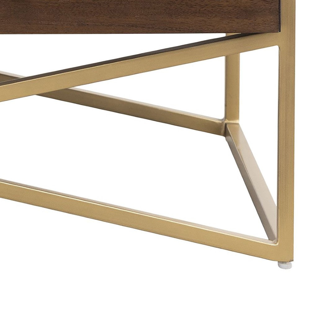 Guilford Coffee Table - Stylish Mahogany Design With Storage Drawers