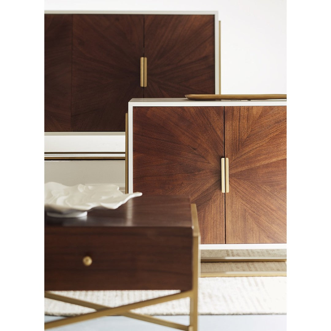 Guilford Coffee Table - Stylish Mahogany Design With Storage Drawers