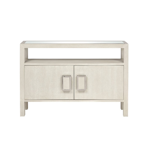 Atlas Hawick Console Table - Elegant Weathered White Design with Versatile Storage for Any Space TA11093-01