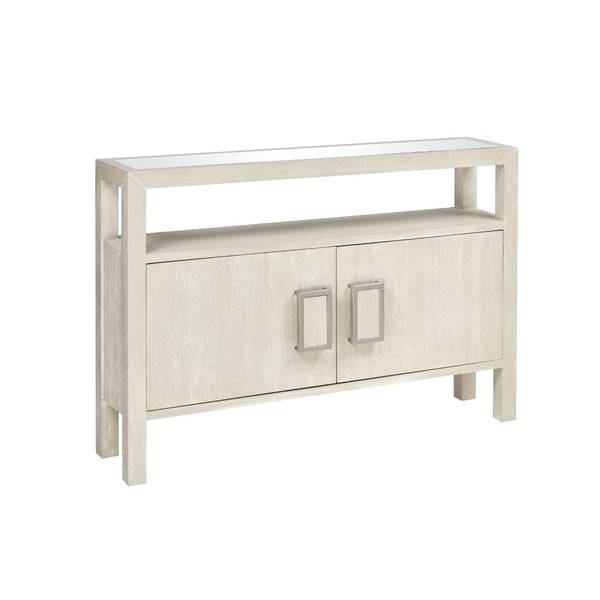 Atlas Hawick Console Table - Elegant Weathered White Design with Versatile Storage for Any Space TA11093-01