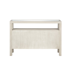 Atlas Hawick Console Table - Elegant Weathered White Design with Versatile Storage for Any Space TA11093-01