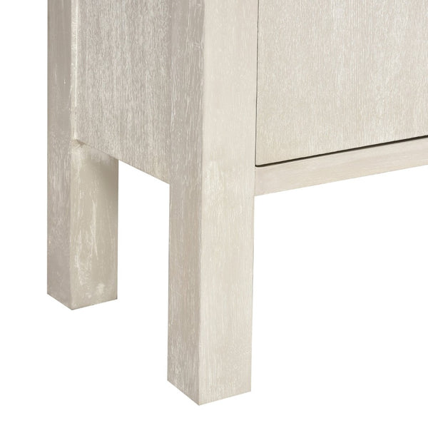 Atlas Hawick Console Table - Elegant Weathered White Design with Versatile Storage for Any Space TA11093-01