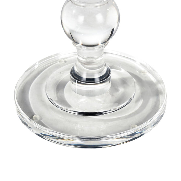 Atlas Jacobs Accent Table - Modern Acrylic Design Elevates Any Space with Minimalist Glamour and Style Round TA11098-01