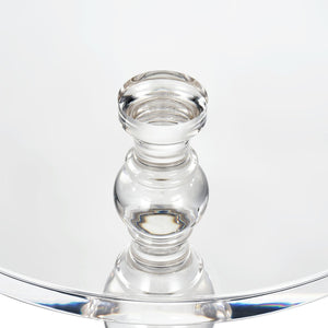 Atlas Jacobs Accent Table - Modern Acrylic Design Elevates Any Space with Minimalist Glamour and Style Round TA11098-01