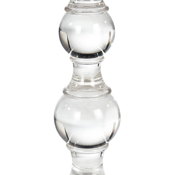 Atlas Jacobs Accent Table - Modern Acrylic Design Elevates Any Space with Minimalist Glamour and Style Round TA11098-01