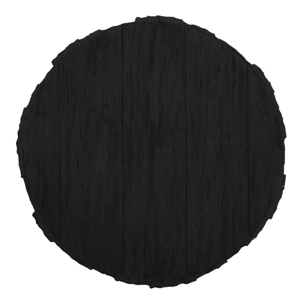 Atlas Minato Accent Table - Stunning Mahogany with Shou Sugi Ban Finish for Modern Living Spaces TA11124-01
