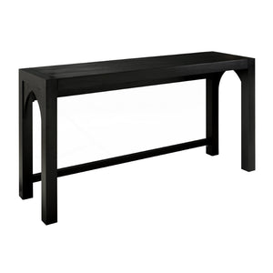 Atlas Patten Console Table - Versatile Kettle Black Design for Entryway, Desk, Bar, or Sofa Use TA11139-01