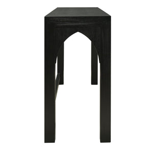 Atlas Patten Console Table - Versatile Kettle Black Design for Entryway, Desk, Bar, or Sofa Use TA11139-01