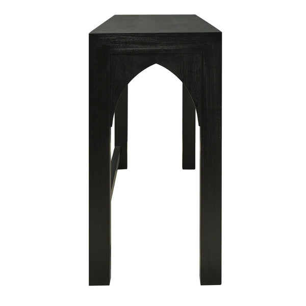 Atlas Patten Console Table - Versatile Kettle Black Design for Entryway, Desk, Bar, or Sofa Use TA11139-01