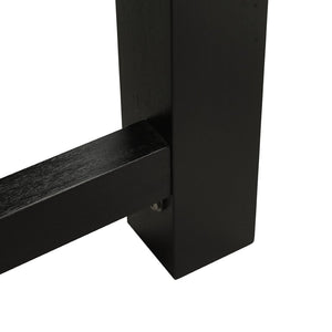 Atlas Patten Console Table - Versatile Kettle Black Design for Entryway, Desk, Bar, or Sofa Use TA11139-01