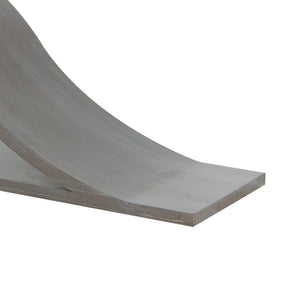 Atlas Pin Hollow Console Table - Handcrafted Mahogany Art Piece with Modern Design for Entryway or Living Room TA11145-01