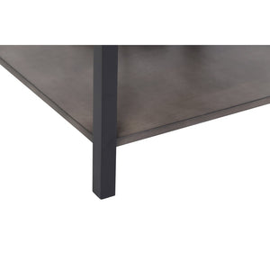 Atlas Ramsay Accent Table - Handcrafted Solid Wood Design with Charging Ports & Modern Style for Any Room TA11151-01