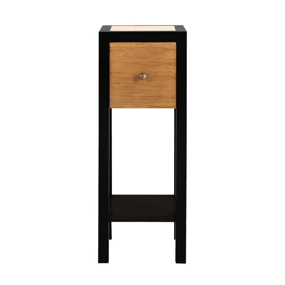 Atlas Renwood Accent Table - Stylish Solid Wood Design for Small Spaces, Ideal Modern Nightstand & Decor TA11153-01