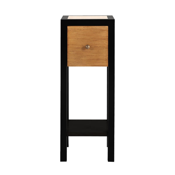 Atlas Renwood Accent Table - Stylish Solid Wood Design for Small Spaces, Ideal Modern Nightstand & Decor TA11153-01