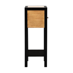 Atlas Renwood Accent Table - Stylish Solid Wood Design for Small Spaces, Ideal Modern Nightstand & Decor TA11153-01
