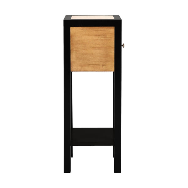 Atlas Renwood Accent Table - Stylish Solid Wood Design for Small Spaces, Ideal Modern Nightstand & Decor TA11153-01