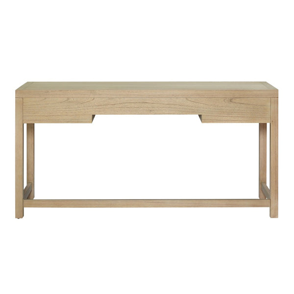 Atlas Rio Desk - Sustainably Crafted Mahogany with Cane-Front Drawers for Coastal-Inspired Elegance TA11156-01