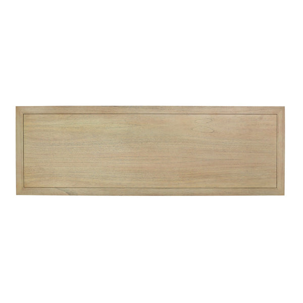 Atlas Rio Desk - Sustainably Crafted Mahogany with Cane-Front Drawers for Coastal-Inspired Elegance TA11156-01