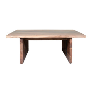 Atlas River Wood Coffee Table - Elegant Acacia Design with Natural Stain for Coastal & Rustic Interiors TA11157-01